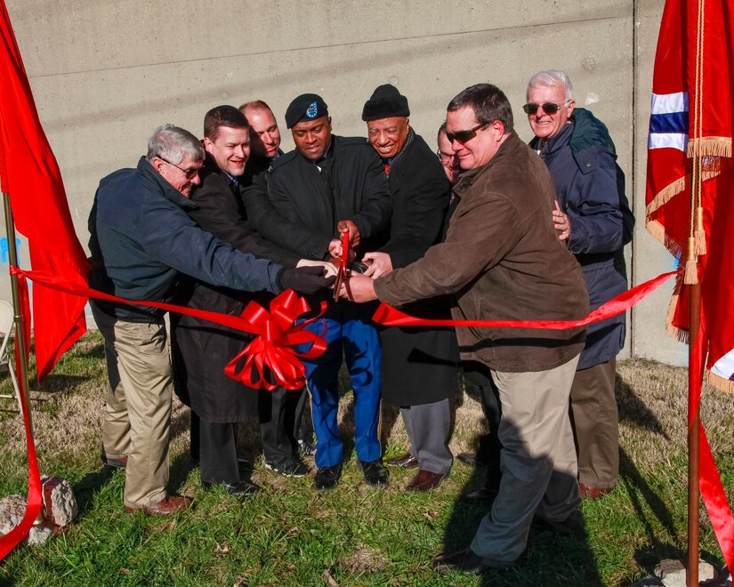 Corps, City of St. Louis celebrates the completion of 16