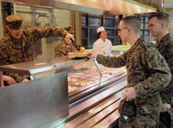 Ft. Lee Marines mark 239th birthday with cake cutting, warrior dinner
