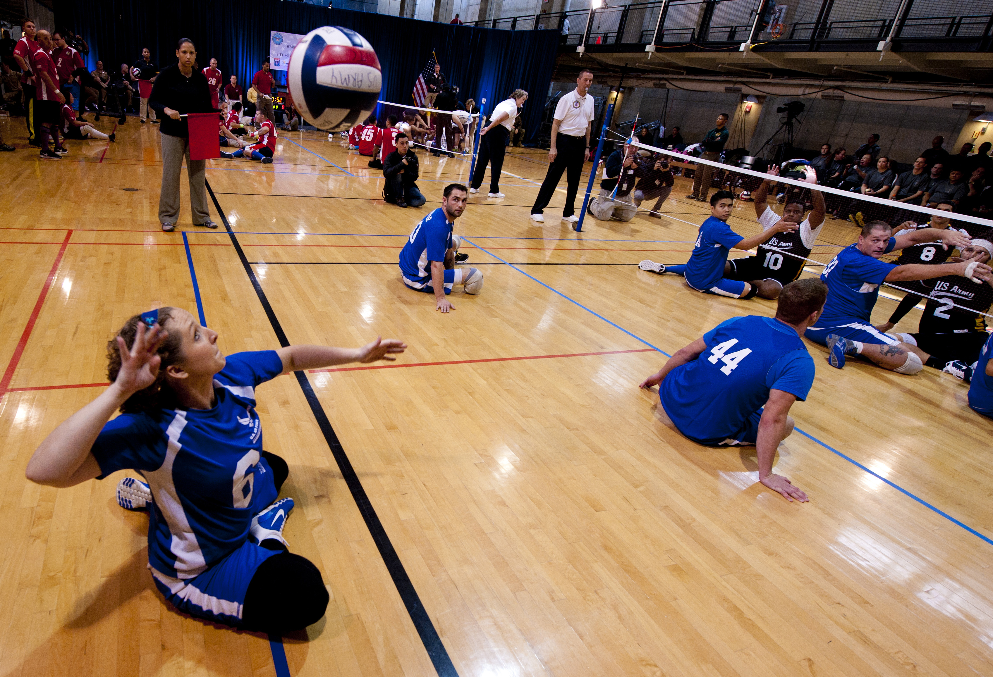 Pentagon holds 4th Annual Pentagon Sitting Volleyball Tournament > Air