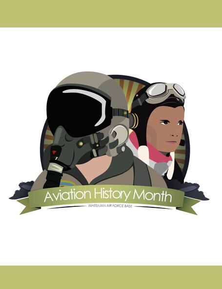 Graphic created for Aviation History Month.