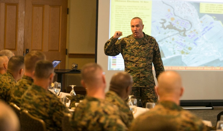 Marine Corps Air Station Beaufort hosted commanding generals from installations across the Corps for the Marine Installations Board, Nov. 17-20. The MIB serves as an overarching installations advisory body in support of bases and stations throughout the Marine Corps. 