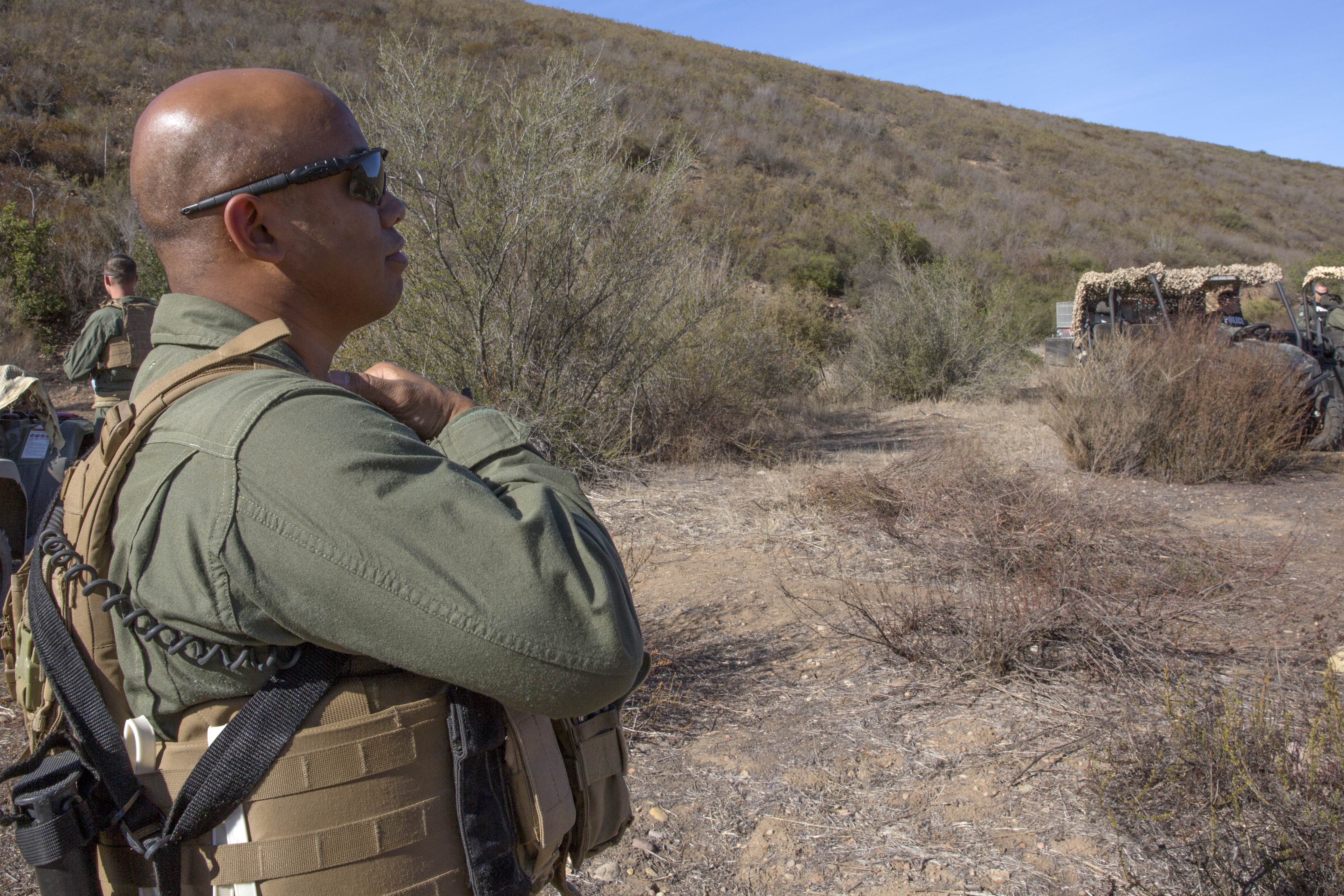 Keeping People Out For Their Own Good Miramar Military Police Hit