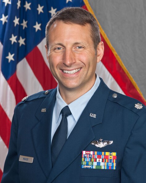 Lt. Col. William Maher, the 71st Student Squadron commander. (U.S. Air Force photo/Terry Wasson)