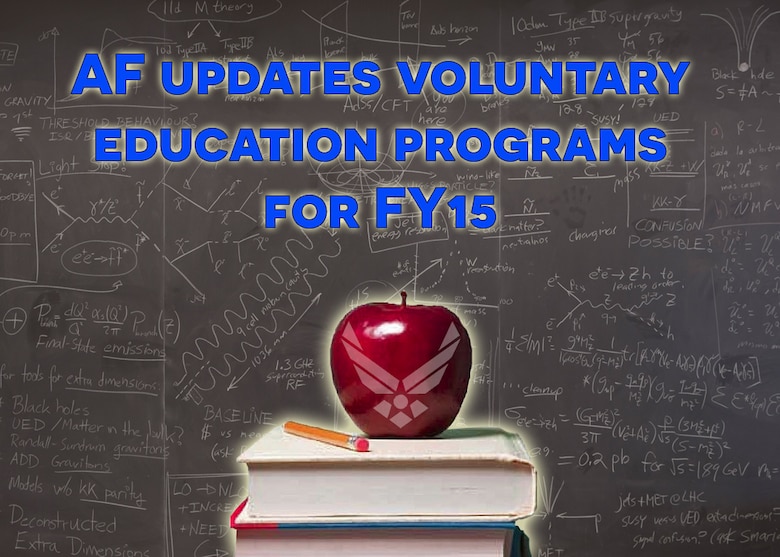 Airmen who want to take advantage of military assistance programs for voluntary education in the coming academic year will experience several changes beginning Oct. 1. (U.S. Air Force Graphic by Michael Dukes)

