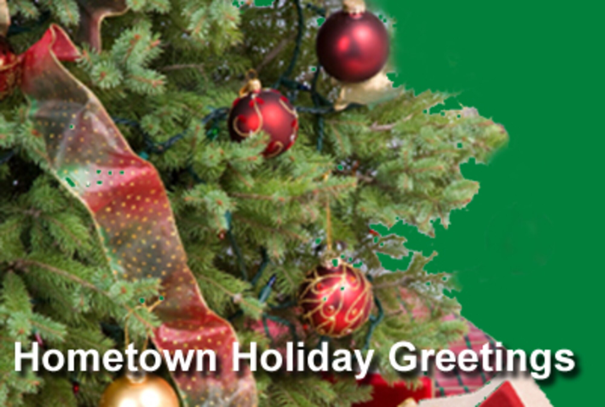 The American Forces Network will conduct Hometown News Service Holiday Greetings here Oct. 17 and 18 at the Turumi Lodge patio on Osan Air Base, Republic of Korea. Service members and civilian employees from all branches of service, their family members, and DoD civilians are eligible to participate in sending a greeting back home to their families. (U.S. Air Force graphic)