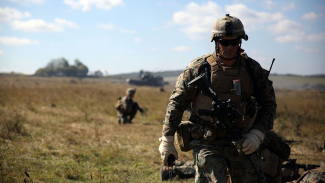 Marines, BSRF, Black Sea Rotational Force, Cincu, Romania, 2/2 2d ...