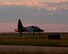Pilots from the 80th Flying Training Wing, roar their engine down the runway in a T-38 Talon, as the afterburners kick in Oct. 2, 2014, at Sheppard Air Force Base, Texas.  Euro-NATO Joint Jet Pilot Training is the world's only multi-nationally manned and managed flying training program chartered to produce combat pilots.  (U.S. Air Force photo by Danny Webb/Released)