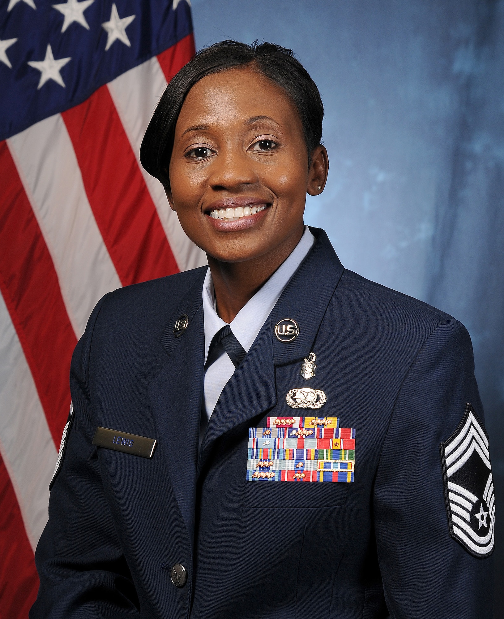 Chief Master Sgt. Stephanie Lewis, 10th Medical Group chief