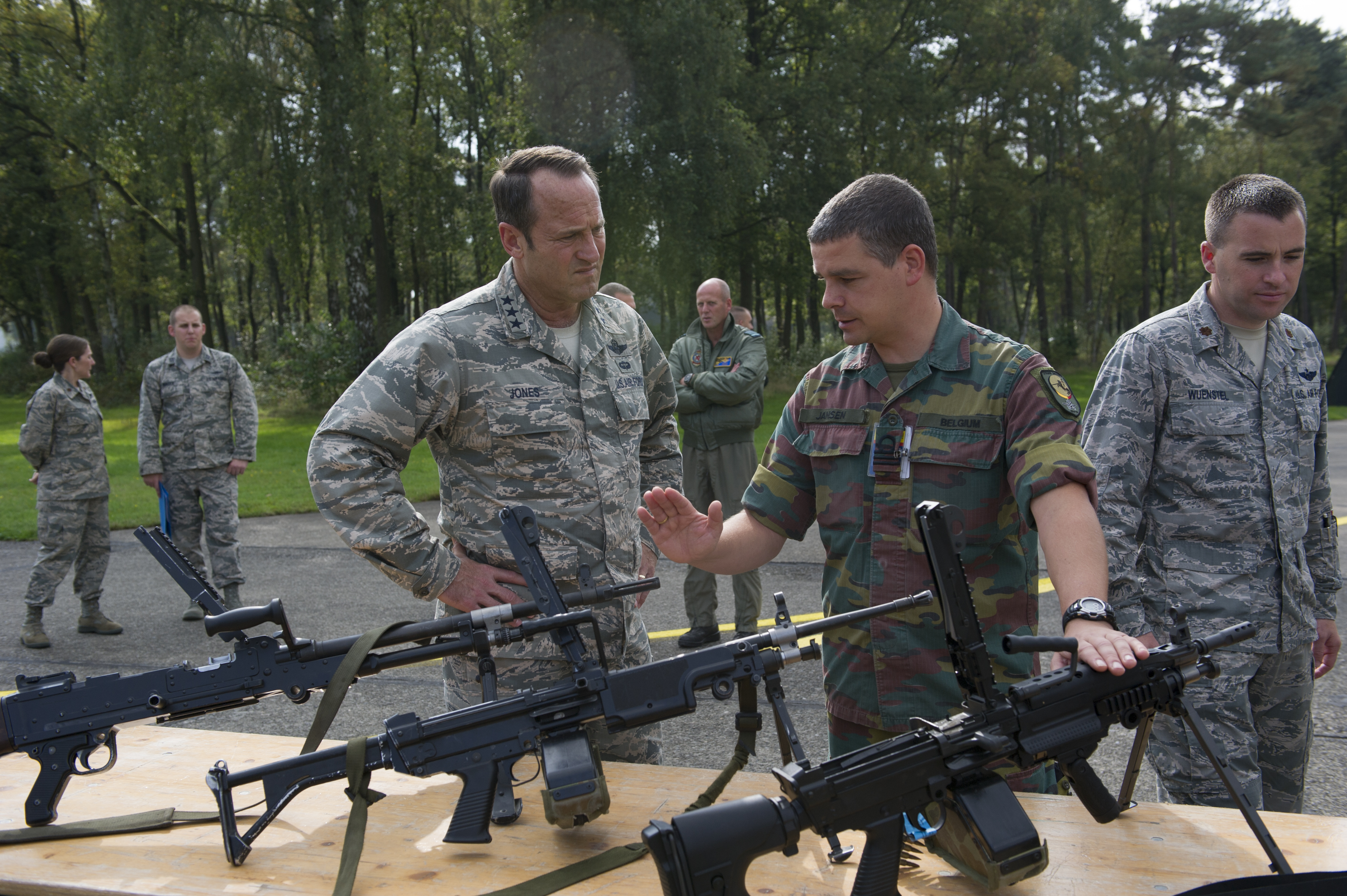 Usafe Afafrica Leadership Visits Remote Squadrons