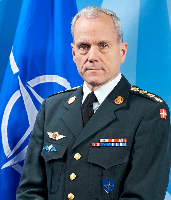 Danish Gen. Knud Bartels assumed his position as chairman of NATO's Military Committee Jan. 2, 2012. NATO photo