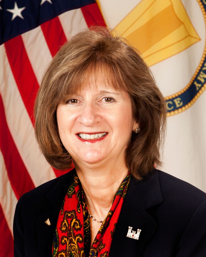 Ms. Sue Engelhardt, SES, is the director of Human Resources for the U.S. Army Corps of Engineers. 