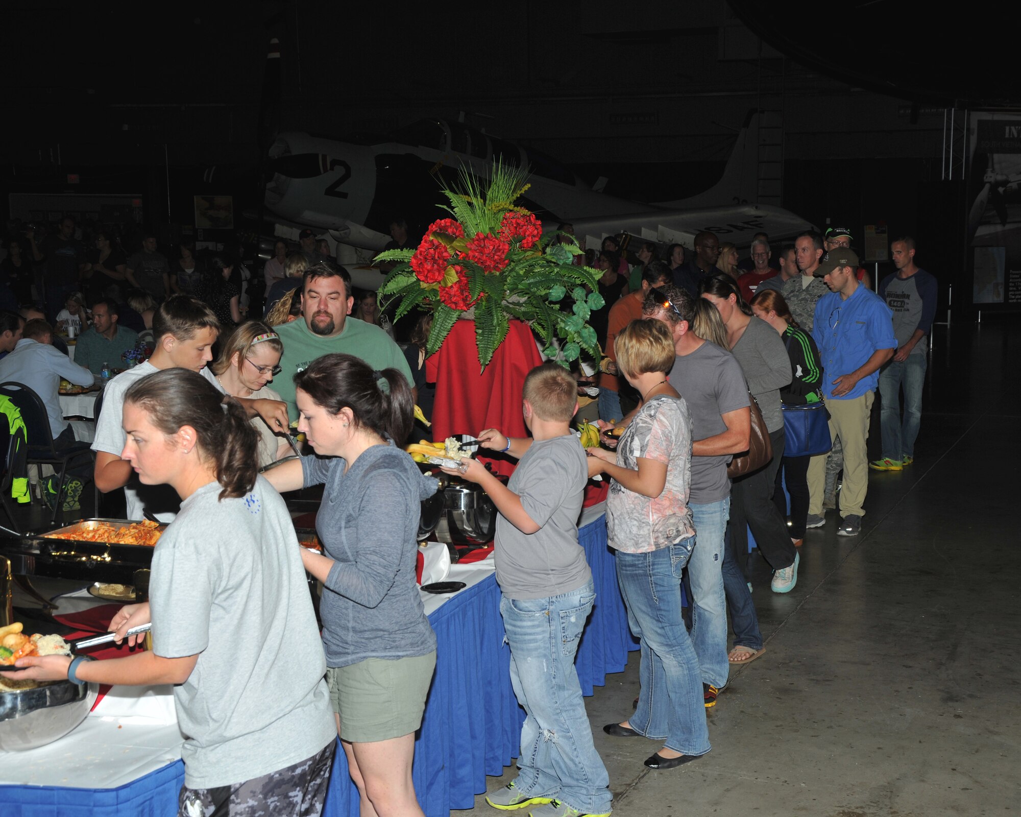Scenes from the 2014 Air Force Marathon - Pasta Dinner

(U.S. Air Force photo by Mike Libecap)