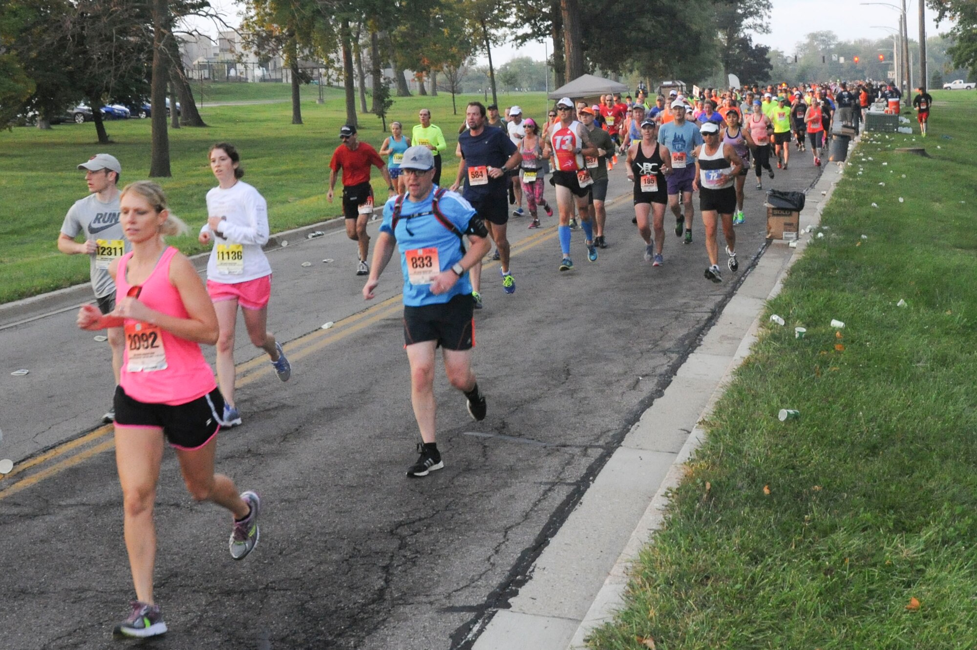 Scenes from the 2014 Air Force Marathon 
(U.S. Air Force photo by Wesley Farnsworth)