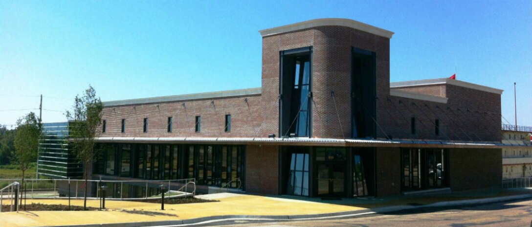 Lower Mississipi River Museum Building (upper view)