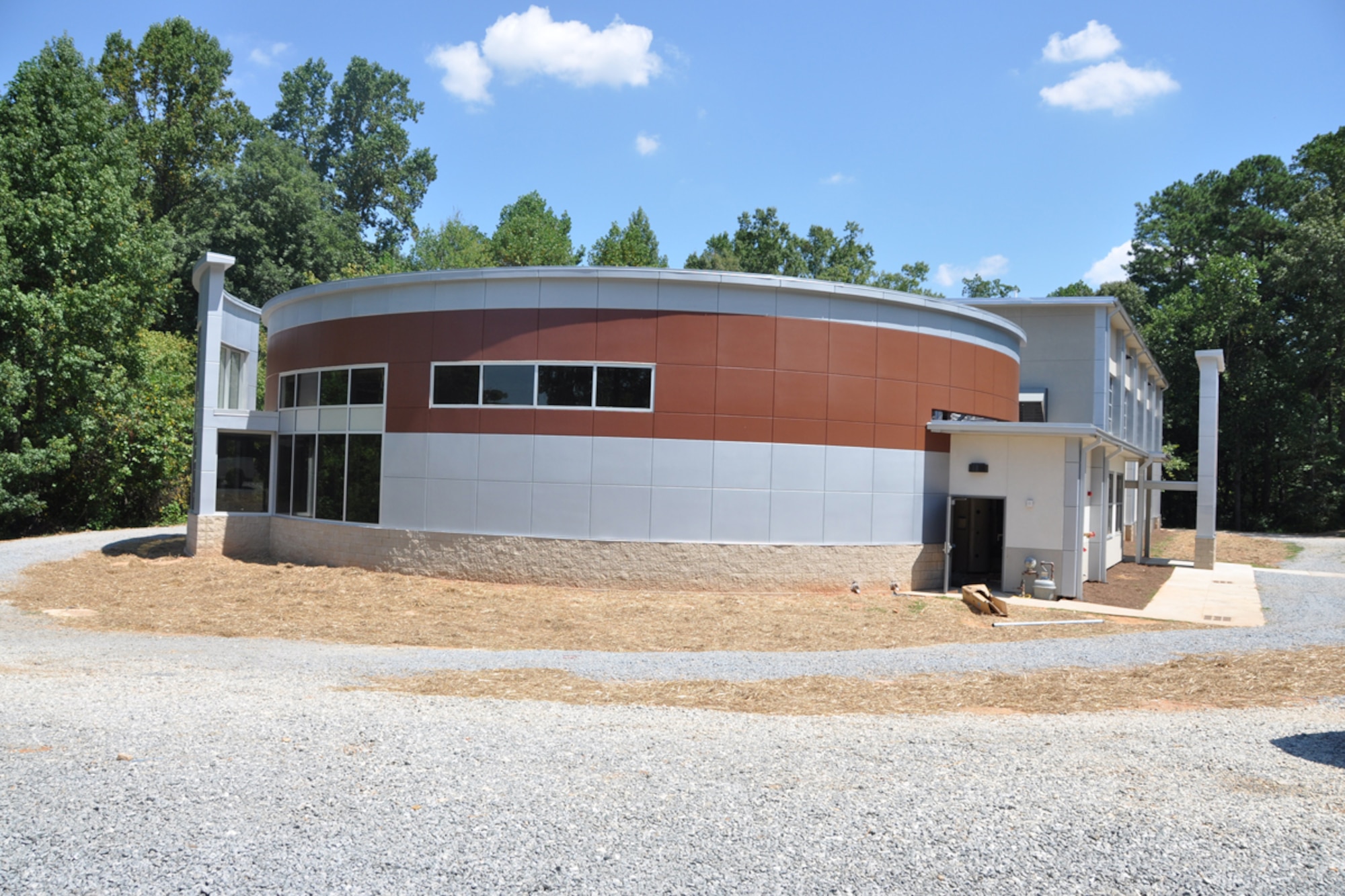 The newly renovated Dobbins Fitness center is scheduled to re-open early November 2014. The center will include an expanded work-out area and state of the art fitness equipment. (U.S. Air Force photo/James Branch)