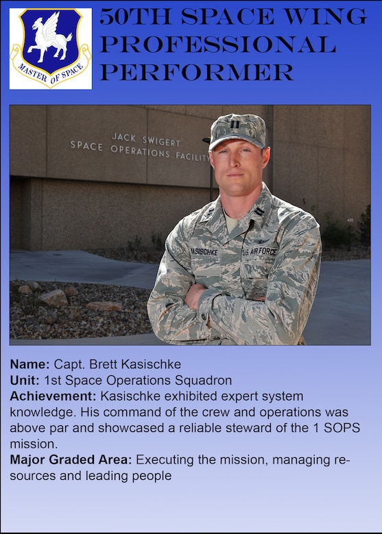 Capt. Brett Kasischke, 1st Space Operations Squadron
