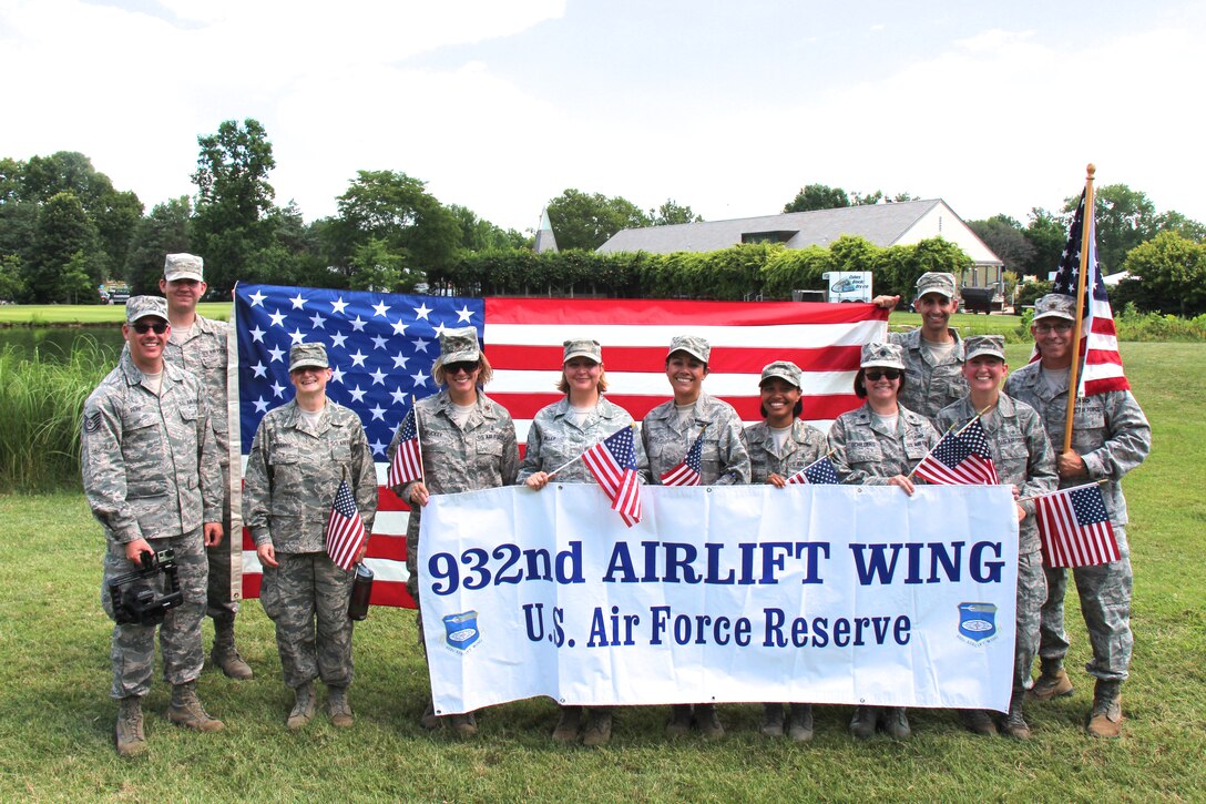 Volunteers from the 932nd Airlift Wing are reminded about the next Veterans Day parade which will take place in downtown St. Louis on Saturday, November 8 at noon.  Those attending should be in place around 11:15 a.m. for a prep time.  This event is a great way to say thanks to all veterans who have served America.  (U.S. Air Force photo/Tech. Sgt. Chris Parr)