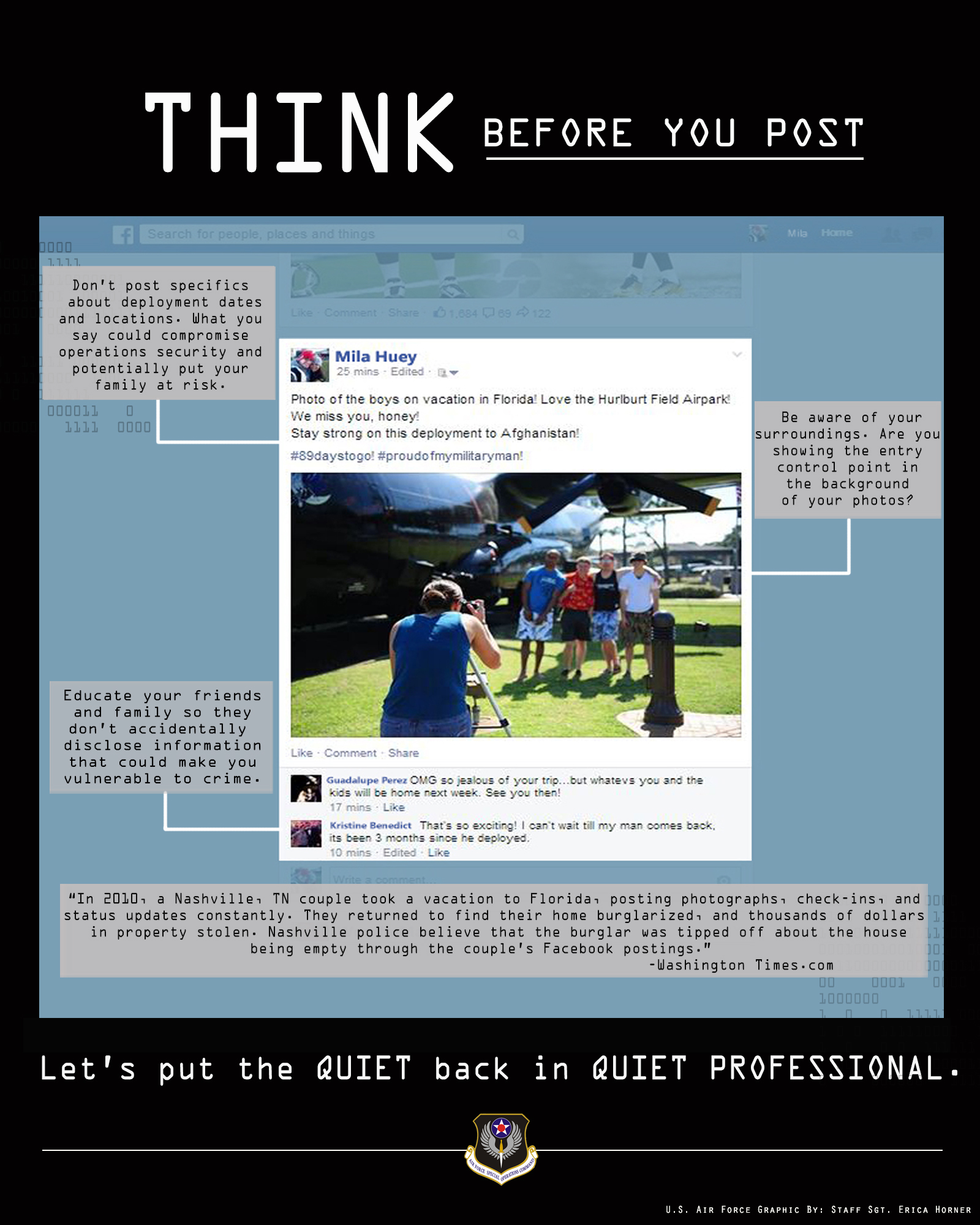 Stay Vigilant On Social Media Air Force Special Operations