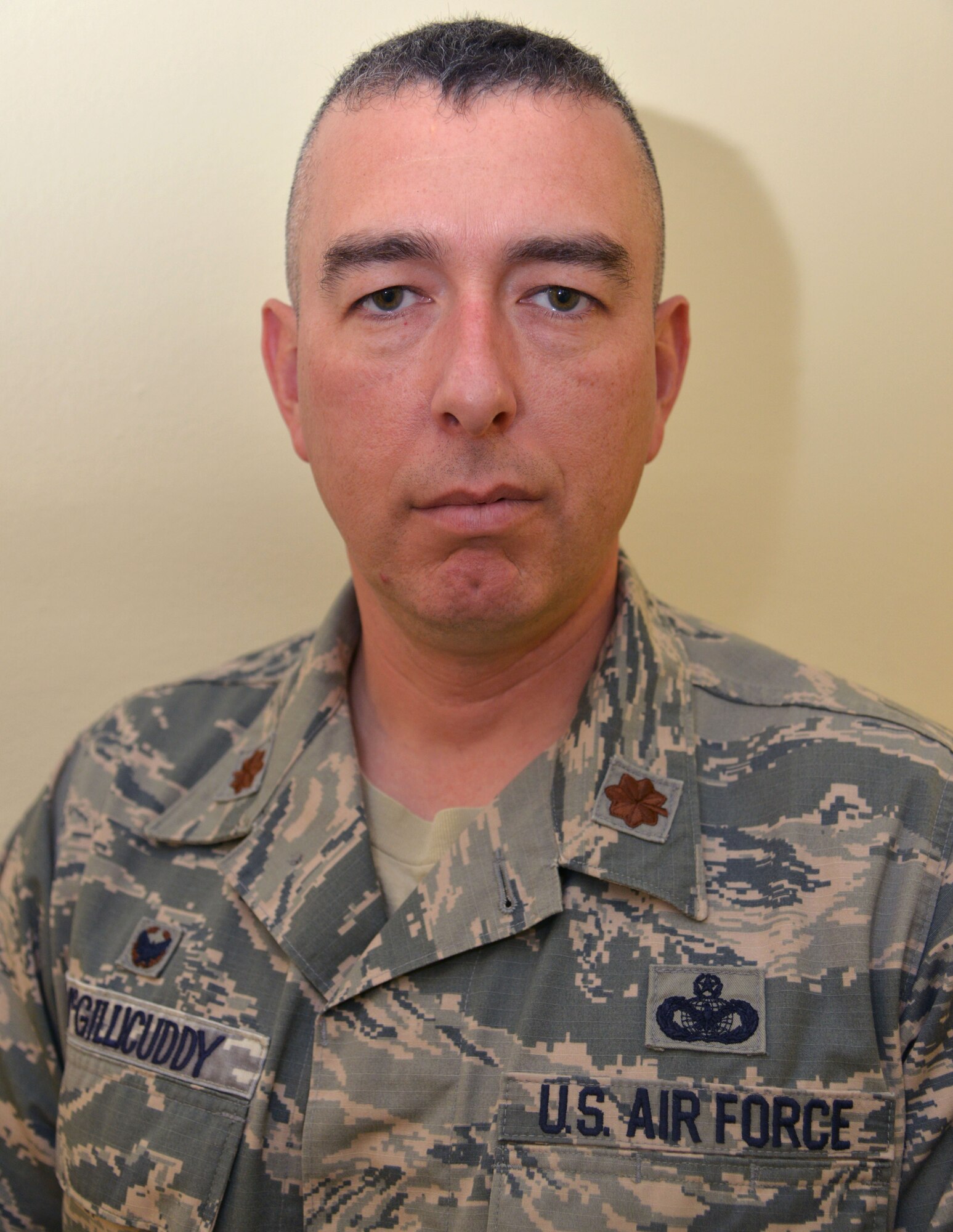 Maj.Thomas McGillicuddy, 71st Security Forces Squadron commander.