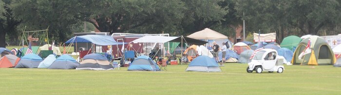 Marine Corps Logistics Base Albany hosts hundreds of Boys Scouts during their annual summer camporee. Roughly 25 troops participated in the overnight activity, which represented more than 385 scouts and parents, who attended the event at the installation, recently.