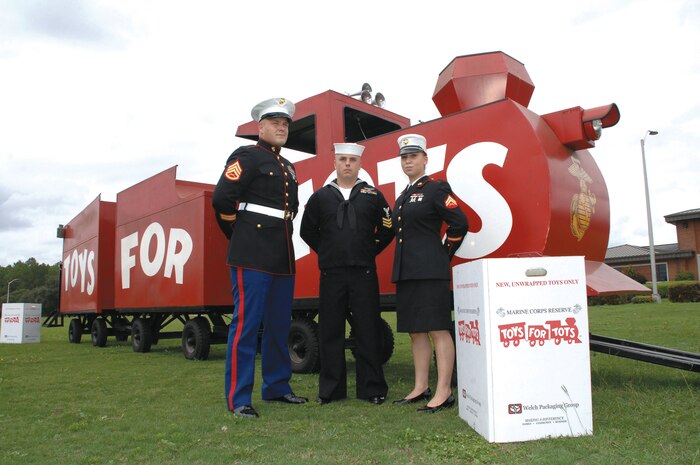 Reserve Marines are collecting new, unwrapped toys for less fortunate children at various locations throughout the base and surrounding Albany communities. The 2014 U.S. Marine Corps Reserve Toys for Tots Program’s annual campaign began aboard Marine Corps Logistics Base Albany, Oct. 1.