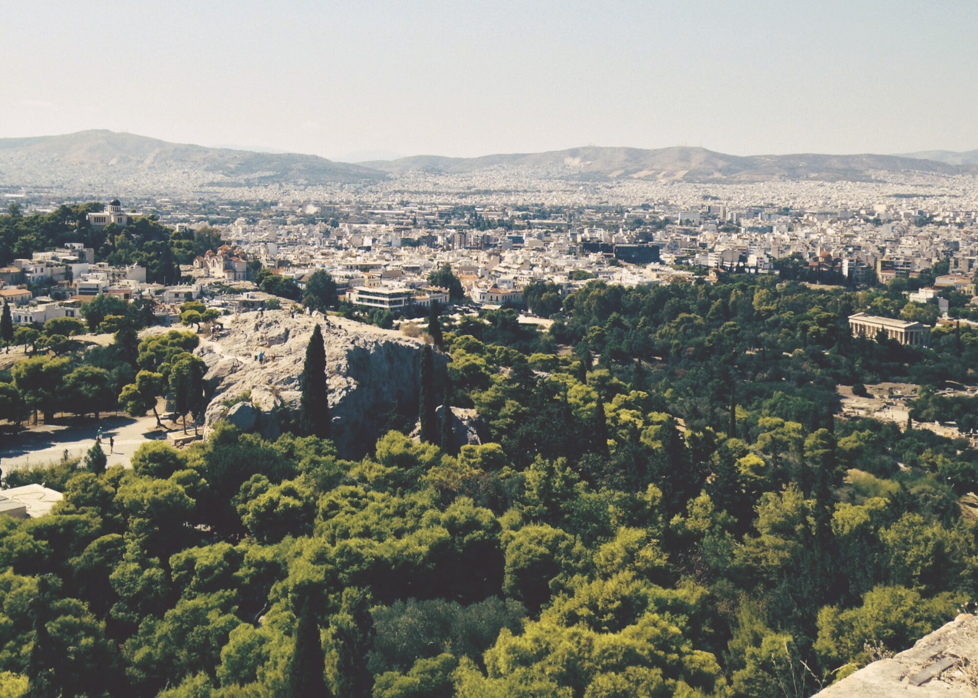 As the capital and largest city in Greece, Athens is known as one of the world’s largest cities and has a history that spans more than 3,400 years. With its long-standing history many come to visit the porch of the Caryatids at the Erechtheum, the Temple of Hephaestus and the Odeon of Herodes Atticus. (U.S. Air Force photo/Senior Airman Michael Battles)