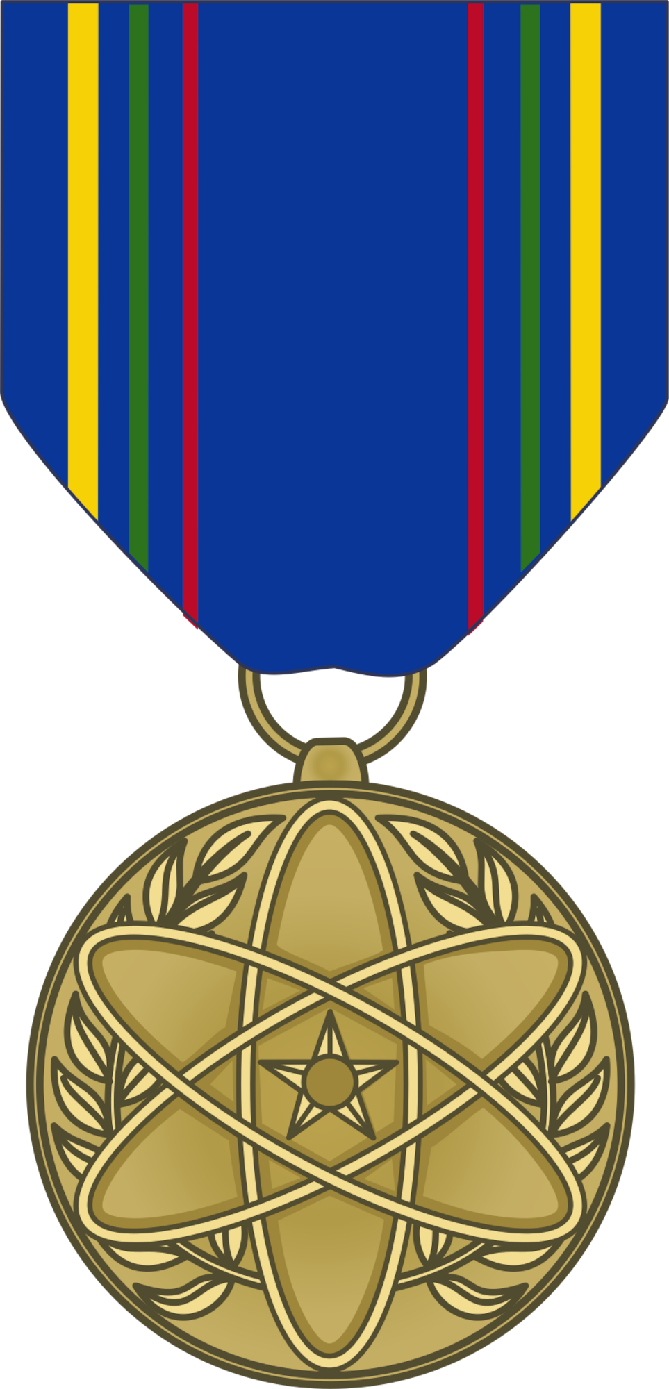 Graphic of the Nuclear Deterrence Operations Service Medal. (courtesy graphic)