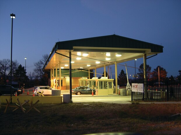 Gate 1 at Fort Carson, Colorado, was part of a Huntsville Center Access Control Point Program project. 