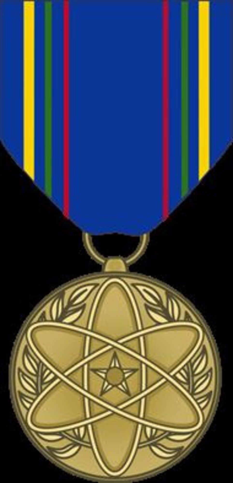 Graphic of the Nuclear Deterrence Operations Service Medal. (courtesy graphic)
