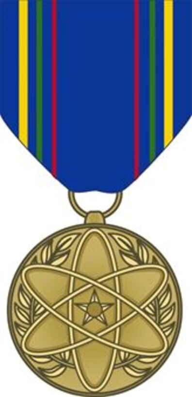 Graphic of the Nuclear Deterrence Operations Service Medal. (courtesy graphic)