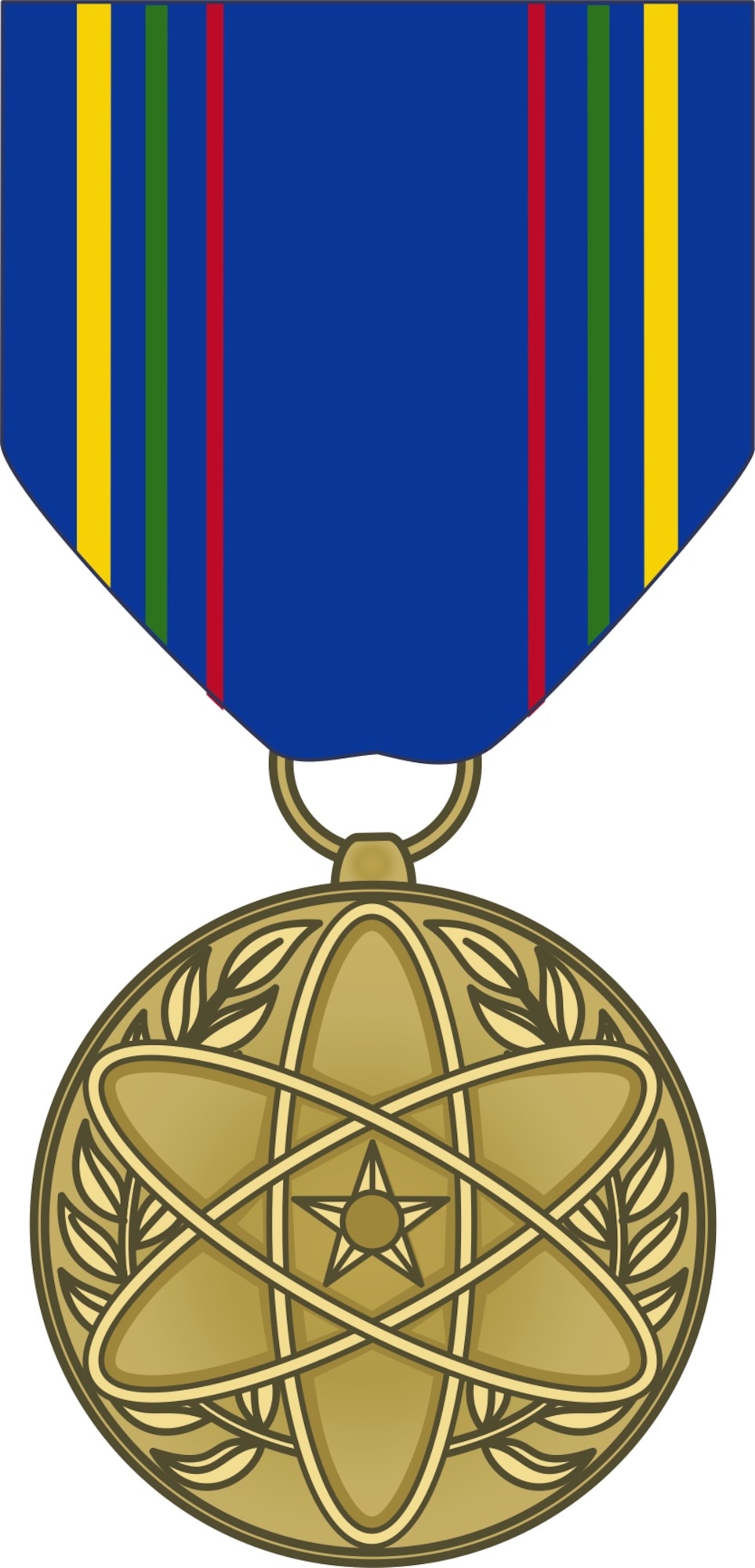 Graphic of the Nuclear Deterrence Operations Service Medal. (courtesy graphic)