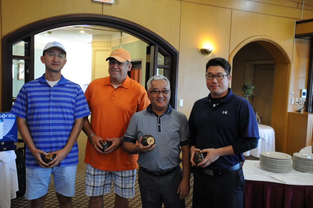 The Far East District held their annual golf scramble Oct. 6 at Sung Nam golf club. More than 100 members of the district participated this year's outing. Prizes were awarded for best score, closest to the pin and longest drive.