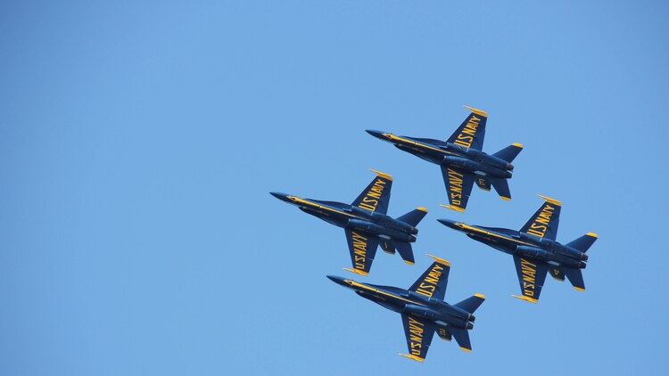 The Blue Angels fly over Marina Green, San Francisco, during the San Francisco Fleet Week 2014 Air Show, Oct. 11.  In partnership with the U.S. Navy, the Marine Corps is a force perfectly designed and suited for both crisis response and maritime security.  No forces are more suitable to addressing emerging humanitarian assistance and disaster relief needs than naval amphibious forces. 