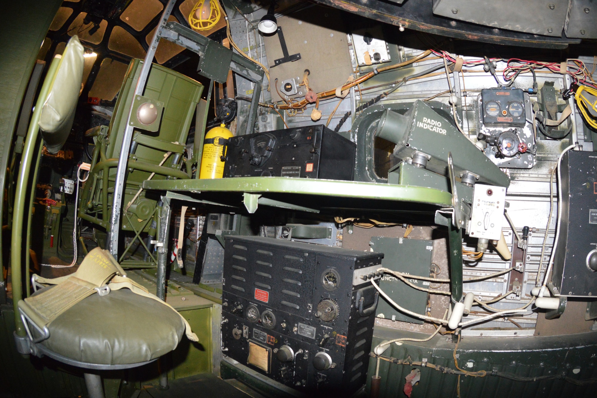 DAYTON, Ohio - Consolidated B-24D interior at the National Museum of the U.S. Air Force. (U.S. Air Force photo)
