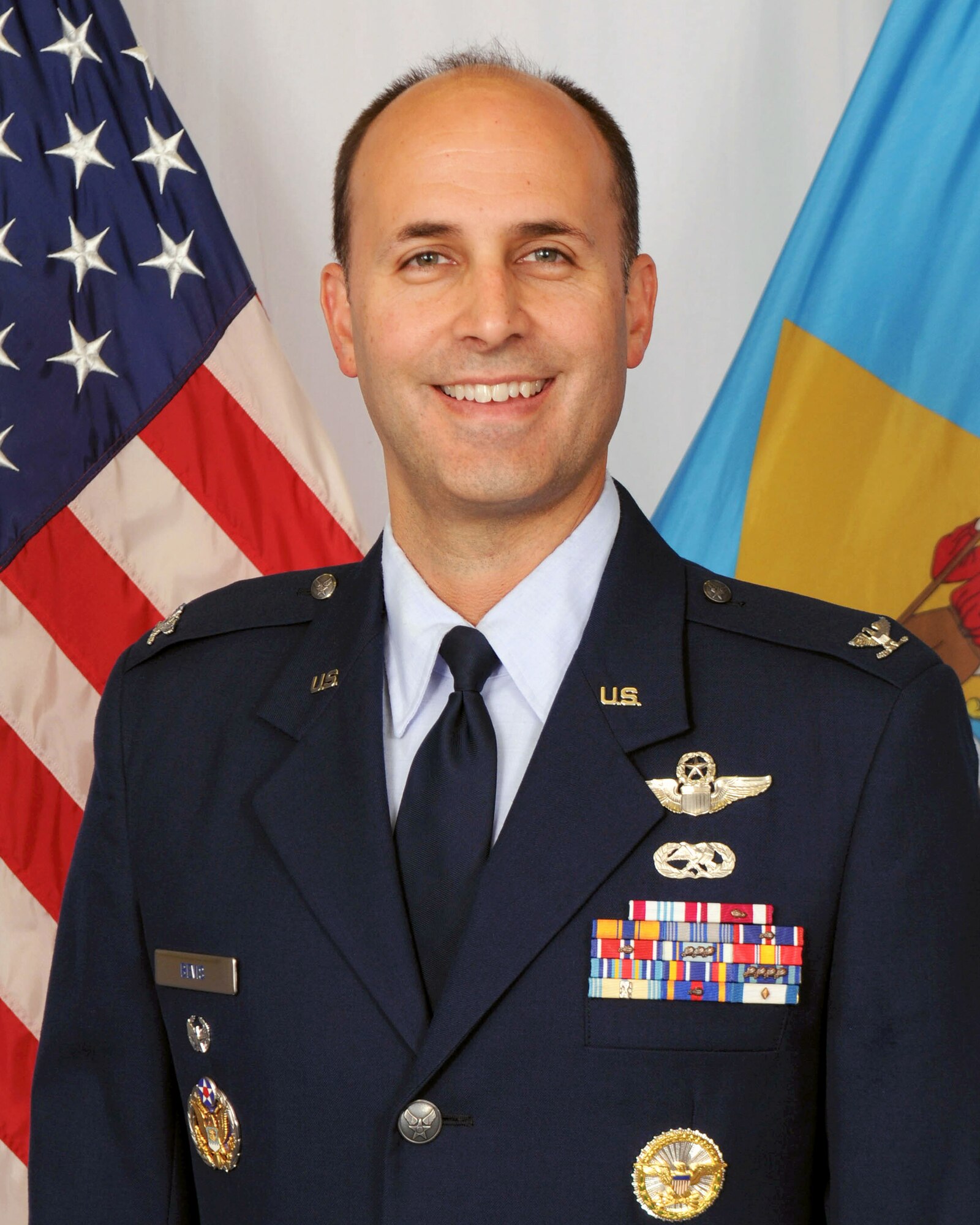 Colonel Don Bevis, vice commander, 166th Airlift Wing