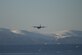 A Royal Canadian Air Force C-130 Hercules comes in on final approach to Thule during Operation Boxtop Sept. 30. The aircraft carried cargo to resupply Canadian Forces Station Alert and Eureka Research Station during the bi-annual operation mission. (U.S. Air Force photo/Tech. Sgt. Jason Brumbaugh)