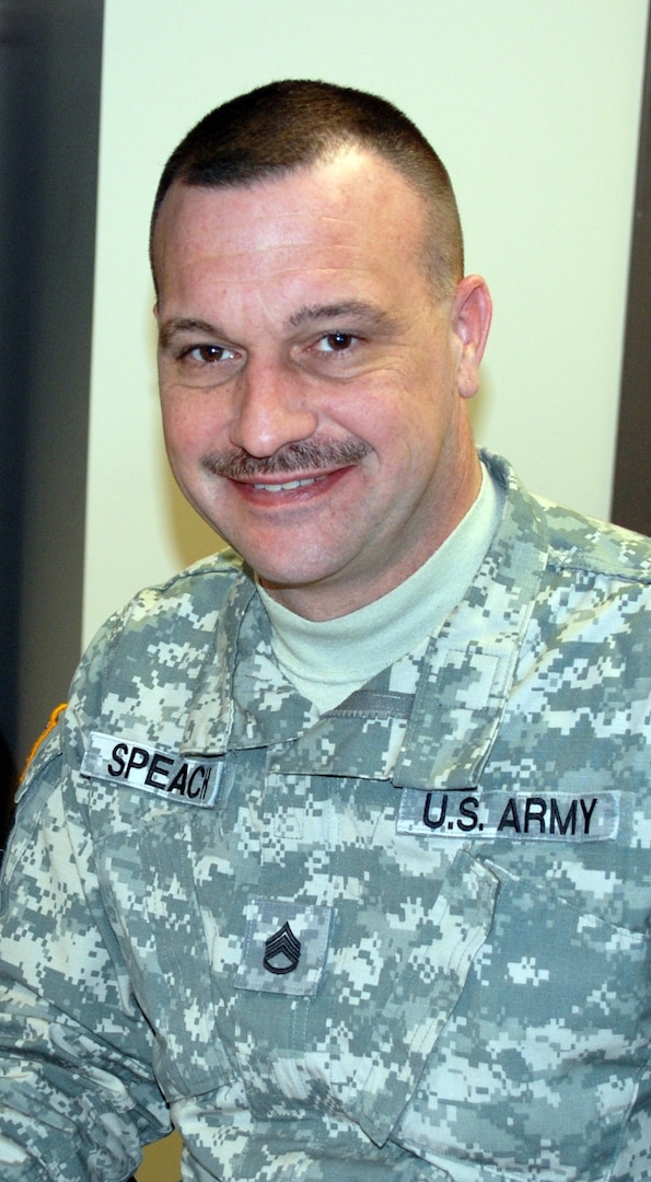 New York Army National Guard Staff Sgt. Brian Speach