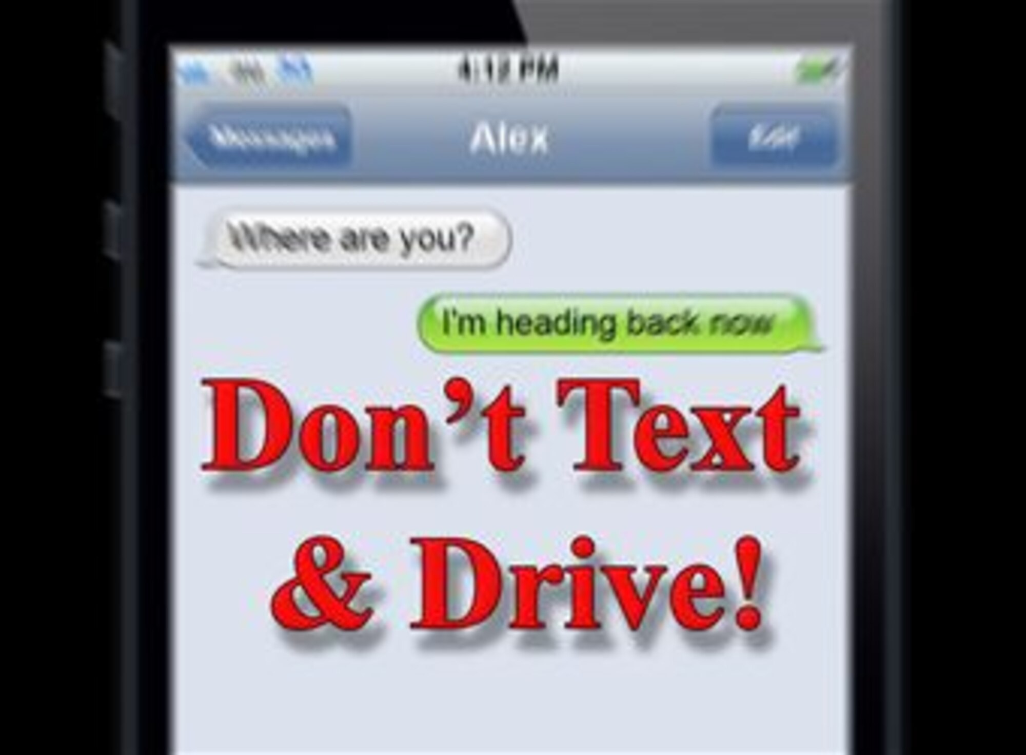 Beginning Oct. 15, members of the 35th Fighter Wing Safety Office and Security Forces Squadron will be on the lookout for individuals driving with their phone in hand. Drivers caught talking on their phone or texting will lose their license for 30 days on the first offense and 180 days for each subsequent offense. (Courtesy art)