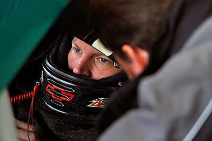 Dale Earnhardt Jr., driver of the No. 88 National Guard-sponsored race car, started from the outside pole position and finished second during the Daytona 500.