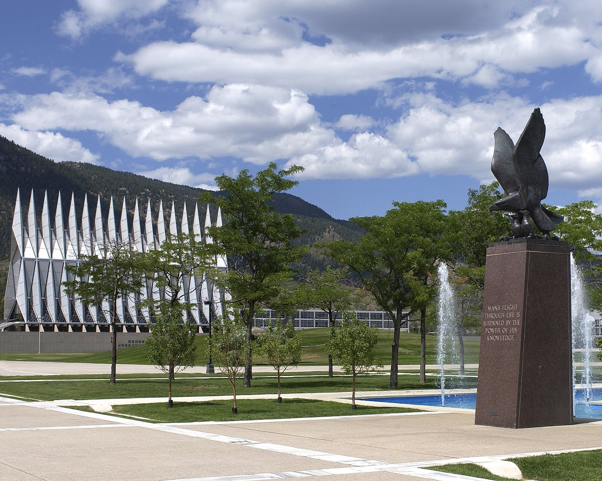 The Air Garden at the U.S. Air Force Academy. (U.S. Air Force/Courtesy Photo)