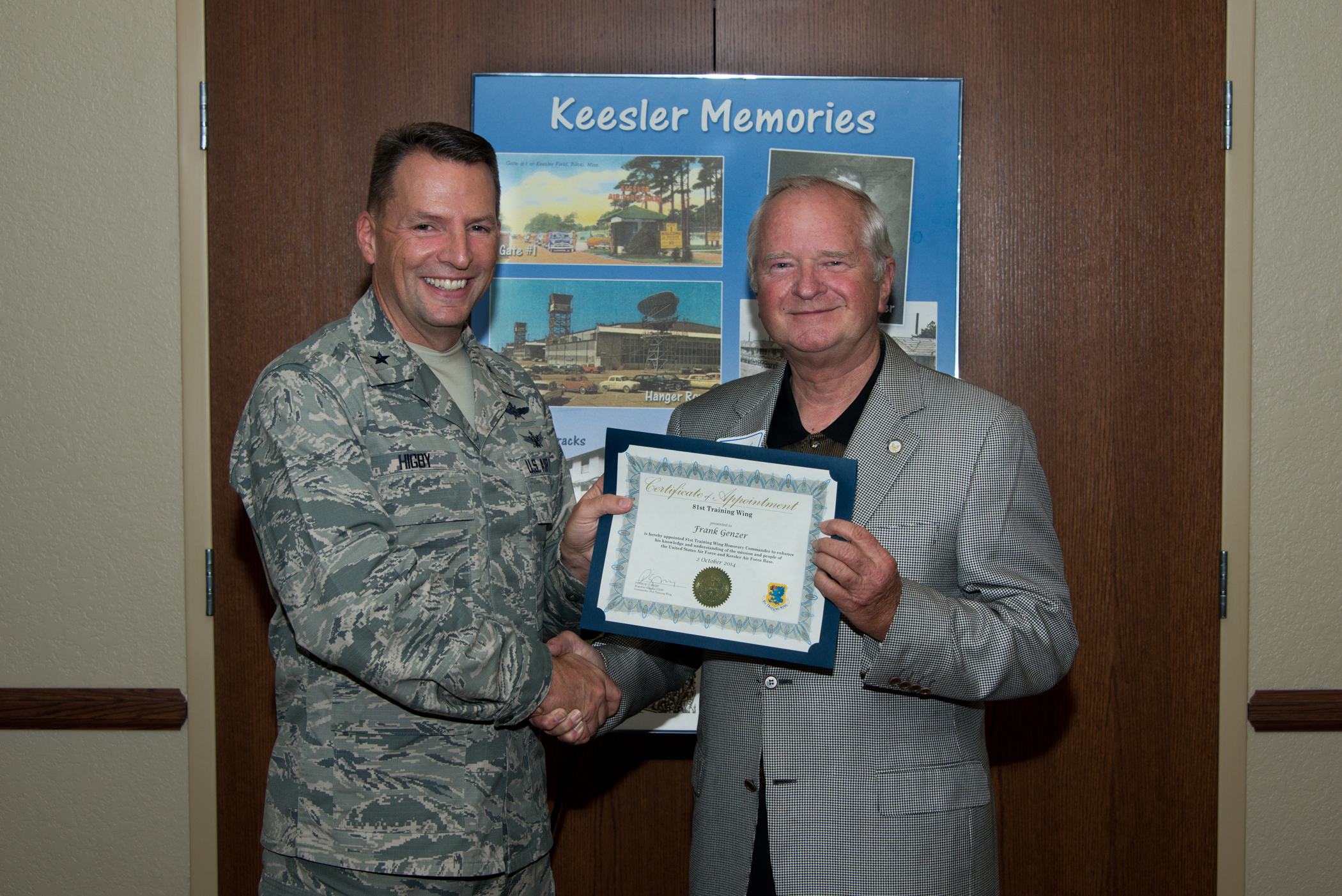 Honorary Commander Program continues at Keesler > Keesler Air Force