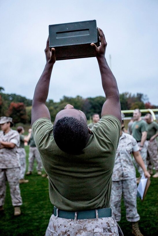 Ammo Lift During The Combat Fitness Test