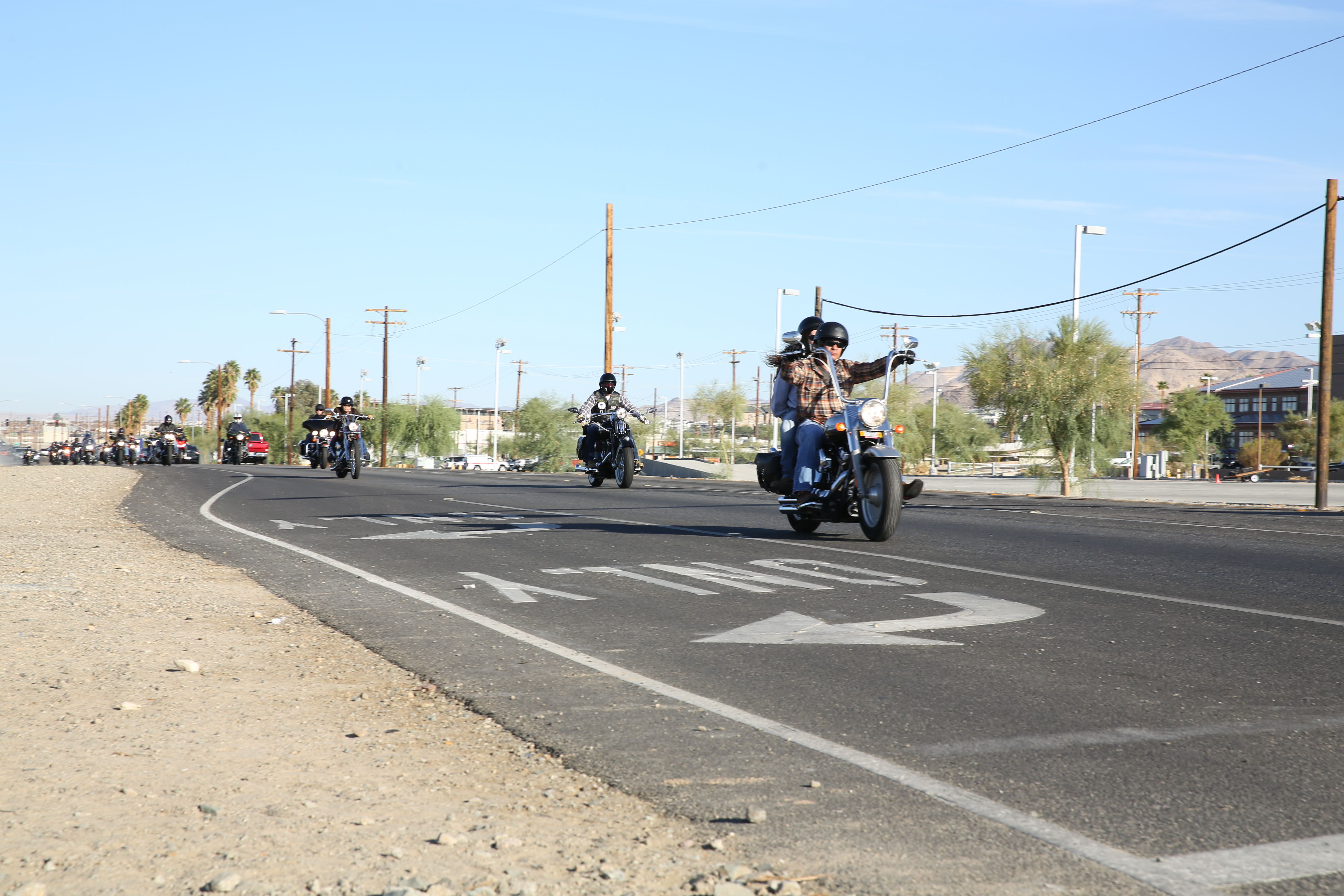 Combat Center hosts Domestic Violence Awareness motorcycle ride