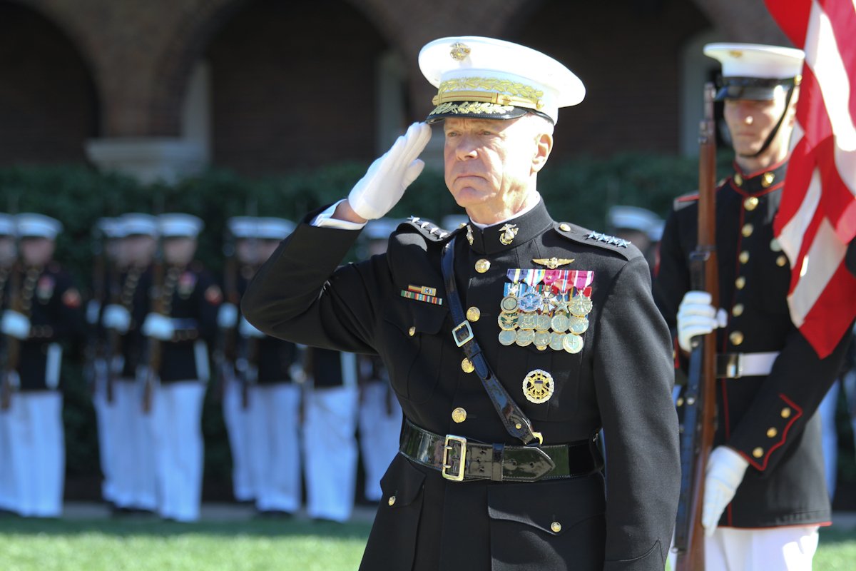 Commandant of the Marine Corps Passage of Command Ceremony