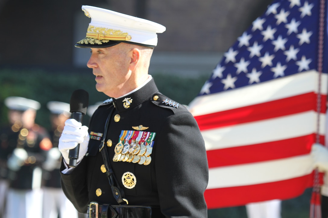 Commandant of the Marine Corps Passage of Command Ceremony