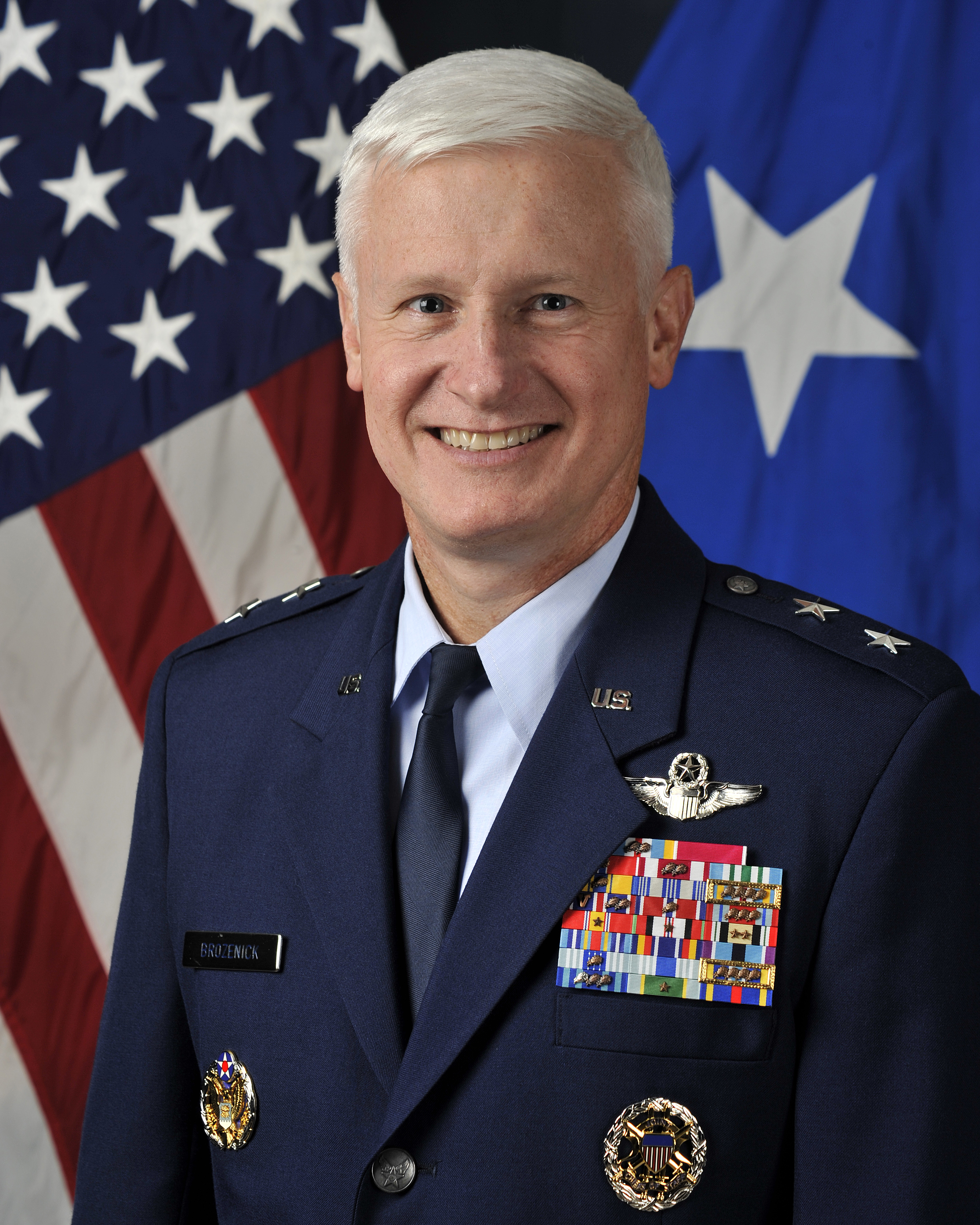 Major General Norman J Brozenick Jr U S Air Force Biography Display