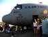 Visitors to the Wings over North Georgia air show line up to tour the cockpit of a U.S. Air Force C-130 Hercules from Dobbins Air Reserve Base, Ga. Oct. 18, 2014, at Rome, Ga. The static display was brought to WONG to help visitors better understand the capabilities of the 94th Airlift Wing. (U.S. Air Force photo by Senior Airman Daniel Phelps/Released)