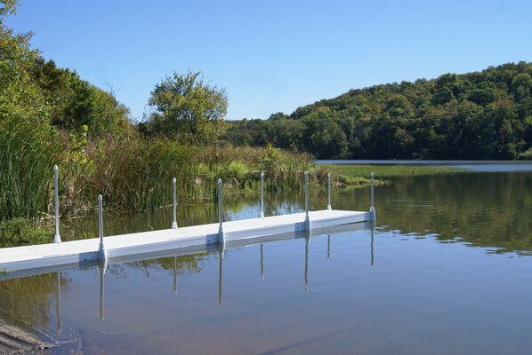 The new courtesy dock at Hwy 10 Landing Day Use Area will allow boaters to perform safer launches and recoveries of their water vessels. 