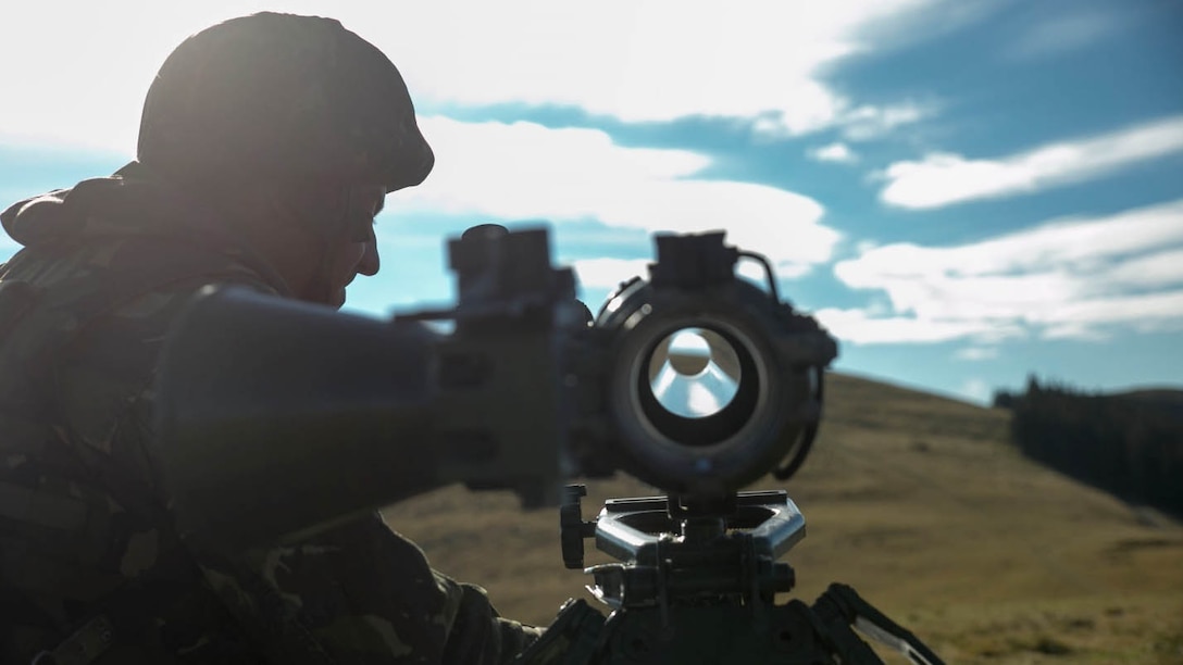 Marines and Sailors on Black Sea Rotational Force 14, with members of the Romanian Land Forces, worked together during Platinum Lynx at the Carpathian Mountains, Romania. Marines and Romanians fostered knowledge through weapons familiarization classes and mountain warfare training. 