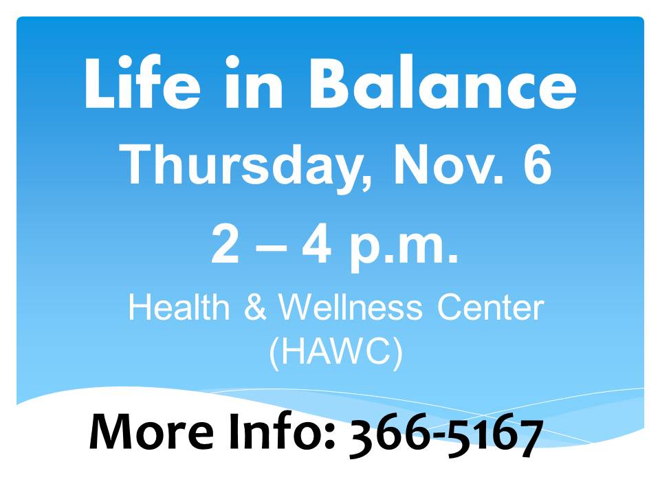 Life in Balance class